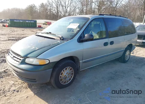 1999 Plymouth Grand Voyager from USA, damaged, VIN 2P4GP24G3XR465526